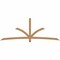 Ekena Millwork Davenport Timber Gable Bracket, Western Red Cedar, 108"W x 40"H x 3 1/2"D x 3 1/2"F, 9/12 Pitch GBW108X40X0404DAV00SWR - alternate 1